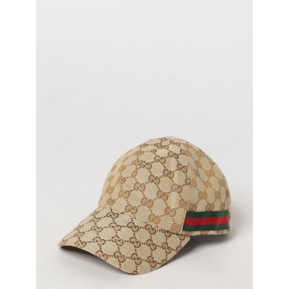 Gucci Men Gucci Gg Monogram Jacquard Baseball Cap